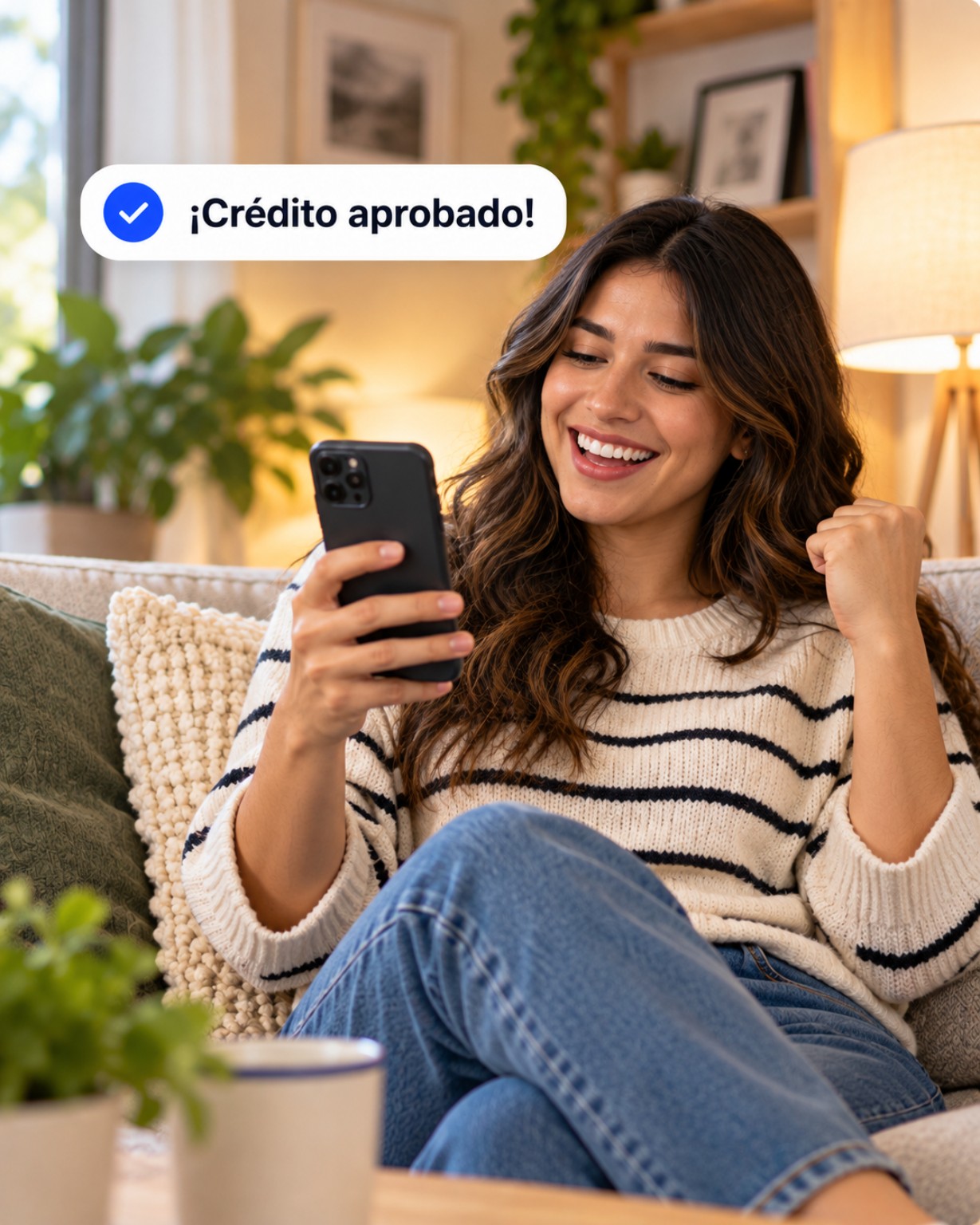 Crédito aprobado desde casa